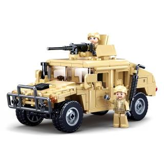 Stavebnica Sluban Army Model Bricks M38-B0837 Hummer bojový off road