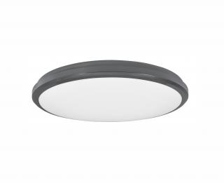 Svietidlo Nova Luce TOMMY R TOP GREY stropné, IP 54, 30 W