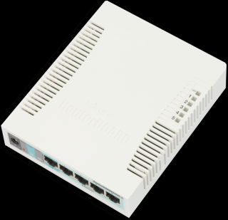 Switch Mikrotik RouterBOARD RB260GS smart, 5x LAN, 1x SFP, SwOS