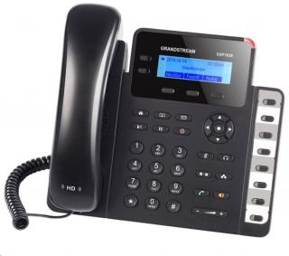 Telefón Grandstream GXP-1628 VoIP telefon - 2x SIP účet, HD audio, 3 prog.tl.+8 předvoleb, switch 2xLAN 1000Mbps, PoE