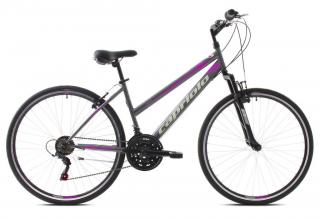 Trekový bicykel Capriolo SUNRISE L 28 /18HT silver-pink