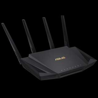 WiFi router Asus RT-AX58U V2 WiFi 6, 4x GLan, 1x GWan, USB, AiMesh