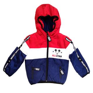Chlapčenská zimná bunda Mickey Mouse 128 / 7–8 rokov