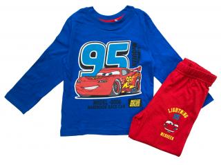 Chlapčenské bavlnené pyžamo McQueen 95 104 / 3–4 roky, Modrá