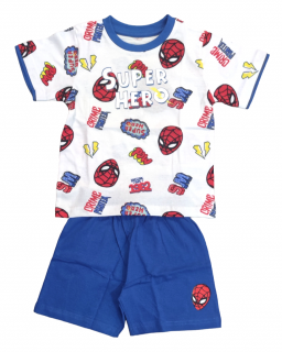 Chlapčenské bavlnené pyžamo Spider-man - Super Hero 104 / 3–4 roky, Modrá