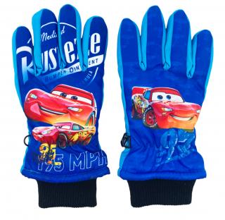 Chlapčenské lyžiarske rukavice McQueen 3–4 roky, Svetlo modrá