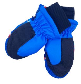 Chlapčenské lyžiarske rukavice Ultimate Spider-man 5–6 rokov, Svetlo modrá