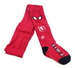 Chlapčenské pančušky Spider-man 116–122 / 6–7 rokov, Červená