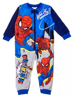 Chlapčenské pyžamo overal Woo-Hoo Spider-man 104 / 3–4 roky, Tmavo modrá