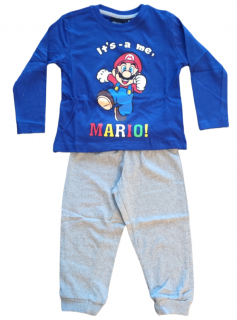 Chlapčenské pyžamo Super Mario - Its -a me MARIO 122 / 6–7 rokov