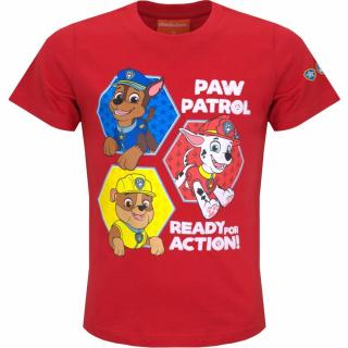 Chlapčenské tričko Paw Patrol ACTION! - set 2ks 104 / 3–4 roky