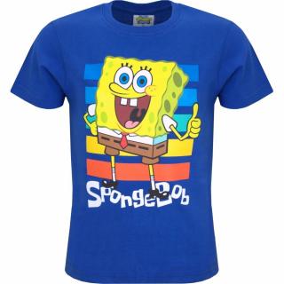 Chlapčenské tričko SpongeBob 104 / 3–4 roky, Modrá