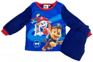 Chlapčenské zateplené pyžamo Paw Patrol 104 / 3–4 roky, Tmavo modrá