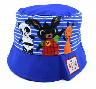 Chlapčenský klobúk  Bing  - tmavo modrá 52 cm