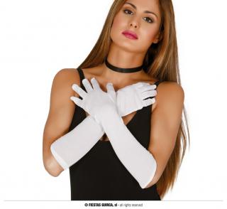 Dámske rukavičky - biela