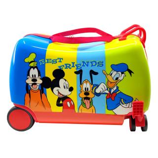 Detský cestovný kufor ABS na kolieskach Mickey Mouse and friends