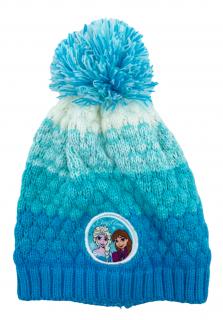 Dievčenská čiapka s brmbolcom Frozen 54 cm