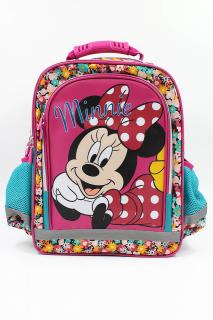 Dievčenská školská taška Flower Minnie Mouse - 29x43x13 cm