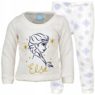 Dievčenské zateplené pyžamo Elsa Frozen 92–98 / 2–3 roky