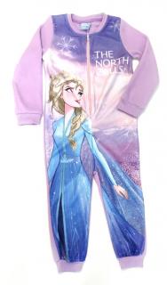 Dievčenské zateplené pyžamo overal Frozen The North 92–98 / 2–3 roky