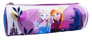 Dievčenský peračník puzdro valec Anna a Elsa Frozen