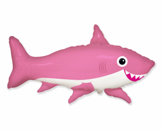Fóliový balón 24  - Pink Shark