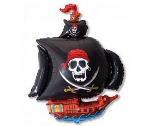 Fóliový balón 24  - Pirátska loď