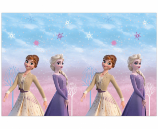 Gumený obrus Frozen Anna a Elsa - 120 x 180 cm