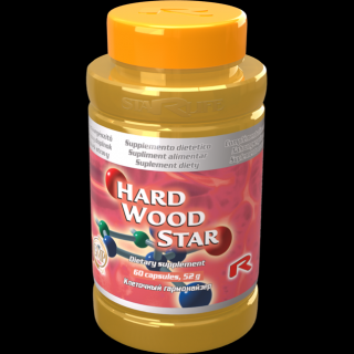 HARD WOOD STAR, 60 tab. - Pre podporu mužov