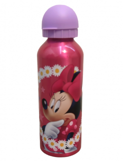 Hliníková fľaša na pitie Minnie Mouse 500ml Ružová