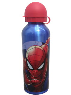 Hliníková fľaša na pitie Spider-man 500ml Modrá