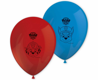 Latexové balóny Marshall a Chase Paw Patrol - 8 ks