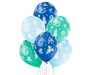 Latexové balóny na hélium Baby Boy 12  - 6 ks