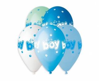 Latexové balóny na hélium It's a Boy Blue 13  - 5 ks