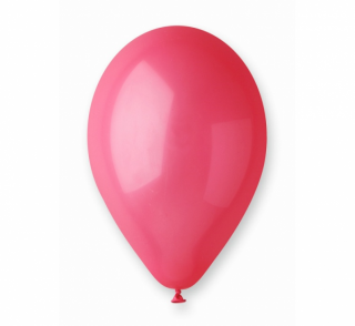Latexový balón Pastelový 10  / 25 cm - červená