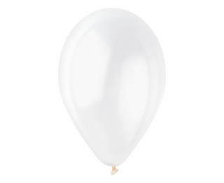 Latexový balón Pastelový 10  / 25 cm - transparentný