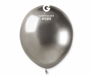 Latexový balón Shiny 5  / 13 cm - sivá