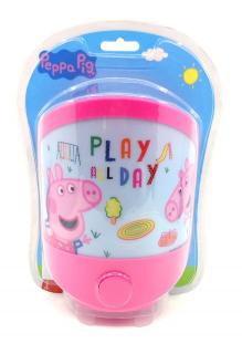 Nočná lampa Peppa Pig - Play all day