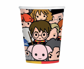 Papierové poháre Harry Potter - 8 ks / 250 ml