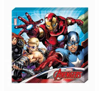 Papierové servítky Avengers - 20 ks