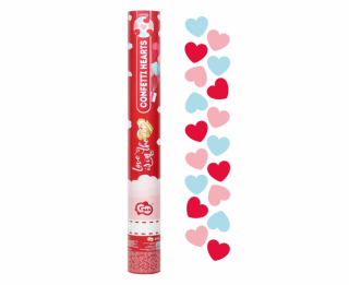 Vystreľovacie konfety - Love is in the air - 40 cm