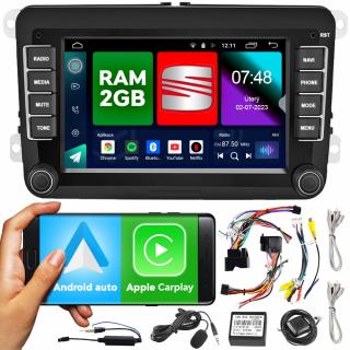 Autoradio navigace NCS-RS404Q s displejem 7  a systémem Android GPS SEAT 2GB RAM 32GB ROM 4x55W