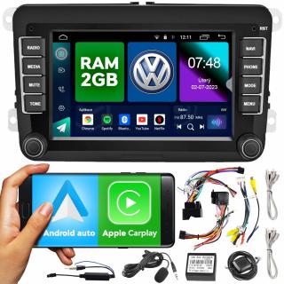 Autoradio navigace NCS-RS404Q s displejem 7  a systémem Android GPS VW Volkswagen 2GB RAM 32GB ROM 4x55W