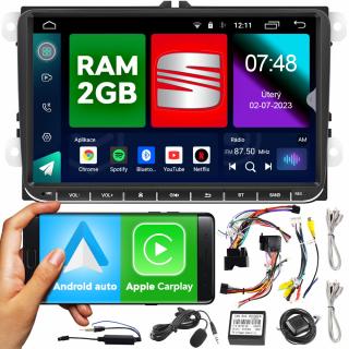 Autorádio navigace NCS-RS405Q s displejem 9  a systémem Android GPS SEAT 2GB RAM 32GB ROM 4x55W