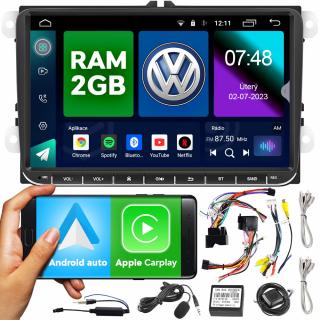 Autorádio navigace NCS-RS405Q s displejem 9  a systémem Android GPS VW Volkswagen 2GB RAM 32GB ROM 4x55W