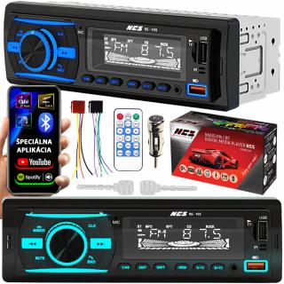 Autorádio NCS RS-105 1DIN OPEL ASTRA G 1998 - 2009 Bluetooth