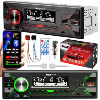 Autorádio NCS RS-107 1DIN VW GOLF 4 IV 1997 - 2006 Bluetooth