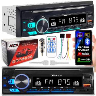 Autorádio NCS RS-109 1DIN OPEL ASTRA G 1998 - 2009 Bluetooth