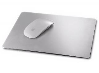 Hliníková podložka pod myš na PC Apple magic mouse Barva: Stříbrný
