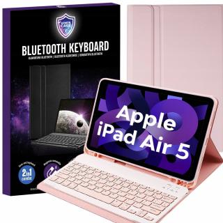 Klávesnice bluetooth k tabletu Apple Air 4 a Apple Air 5 Barva: Ružová